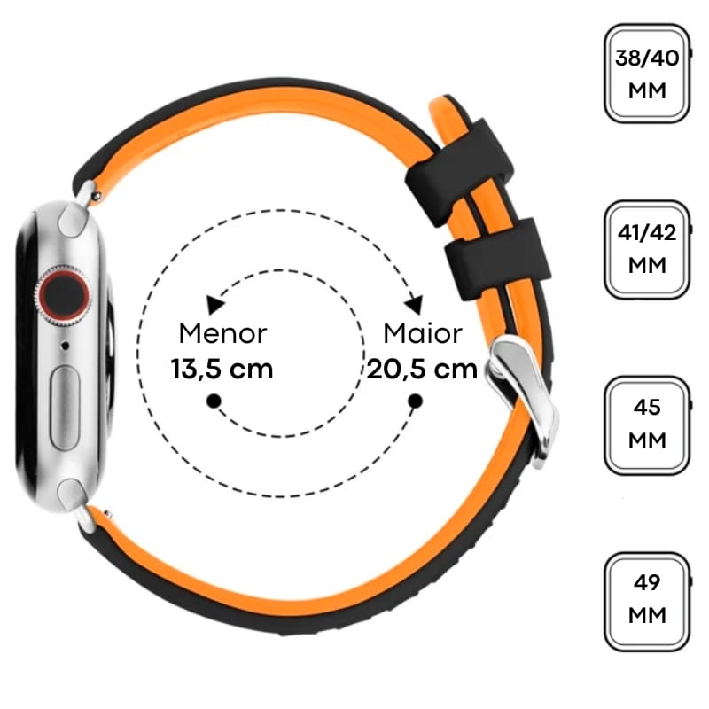 Pulseira Apple Watch Bowser