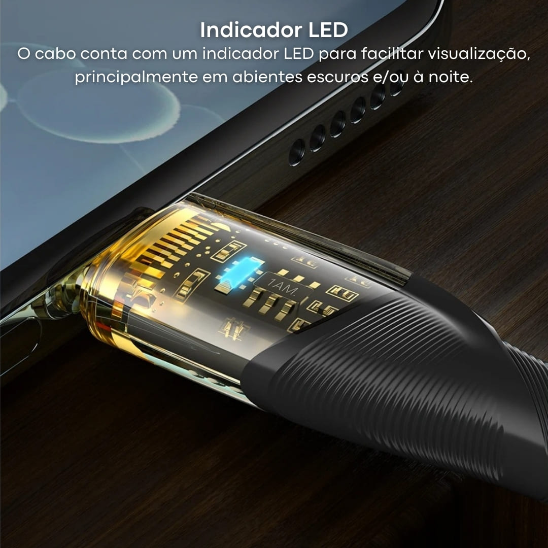 Cabo USB Tipo C 100W Essager