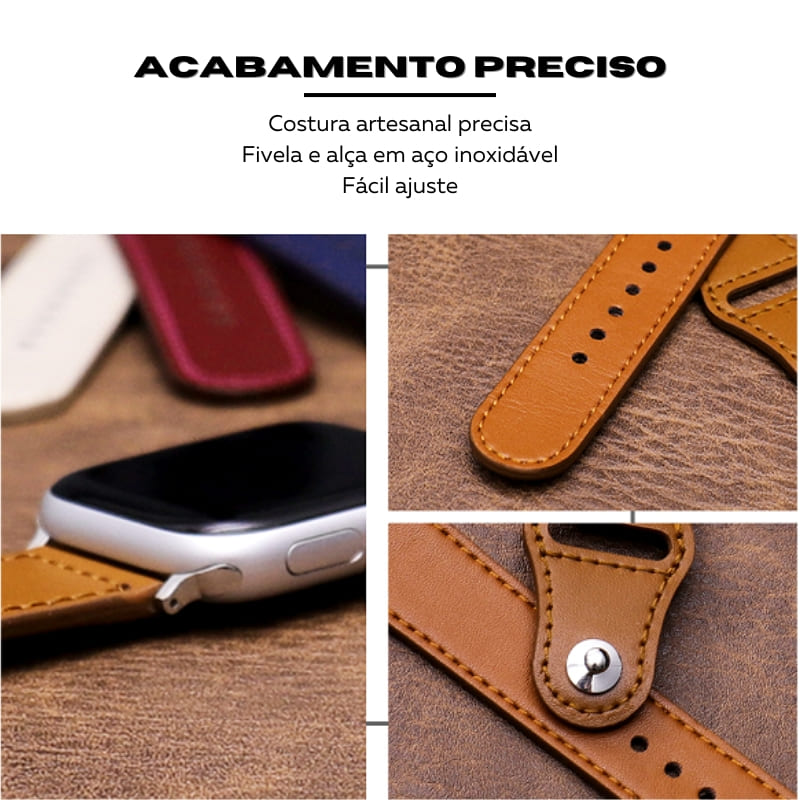 Pulseira Apple Watch Leather